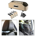 thumbnail image 4 of jiaping Car Seat Back Storage Box Car Seat Back Organizer for Automotive Adults White, 4 of 7