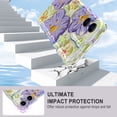 thumbnail image 6 of Petocase High Impact Shockproof Protective Back Cover Cell Phone Case, Purple Flower, 6 of 10