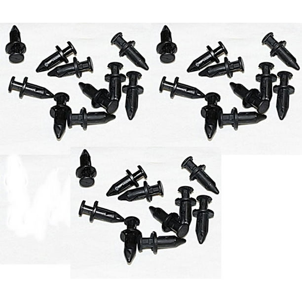 30 Pack of OEM Plastic Fender Clips / Body Rivets 7661855, Original OEM