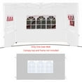 thumbnail image 6 of oshhni Side Wall Panel Portable Replacement Tent Sidewall for Sunshade Awning Patio White, 6 of 9