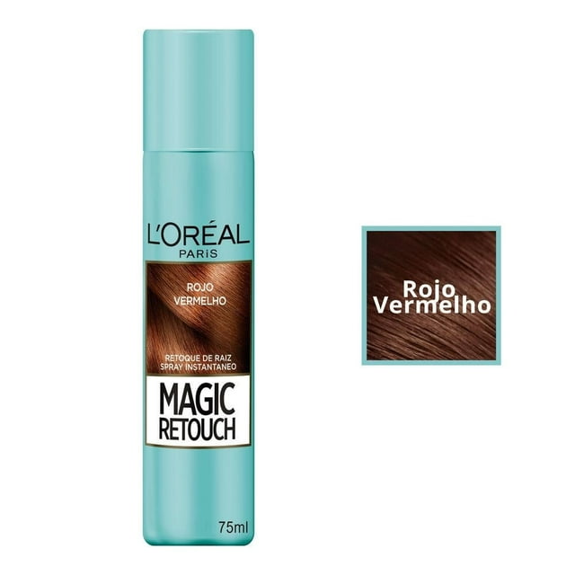 Retocador de raíces L'Oréal Magic Retouch rojo vermelho 75 ml