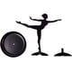 thumbnail image 3 of Porta joyas con forma de bailarina, negro, extraíble, diseño creativo, soporte para guardar joyas, decoración del hogar, color negro, 3 of 4