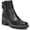 Black Leather, variant on Naturalizer Womens Dasha Leather Zipper Ankle Boots