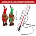 thumbnail image 3 of Flirt Pole for Dogs Extendable Flirt Pole with Fleece Lure Tugs for Dog Outdoor Entertainment Train and Exercise New Coffee, 3 of 7