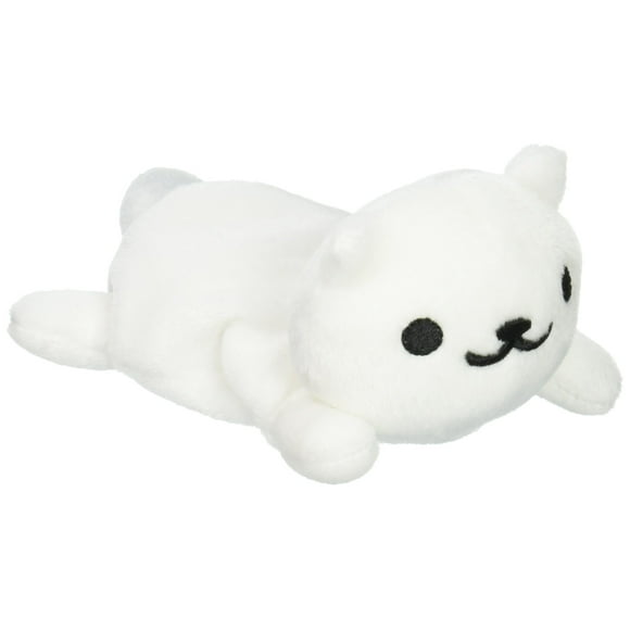 Peluche de peluche Little Buddy Funya, bola de nieve, talla 8, Neko Atsume