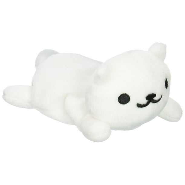 Peluche de peluche Little Buddy Funya, bola de nieve, talla 8, Neko Atsume