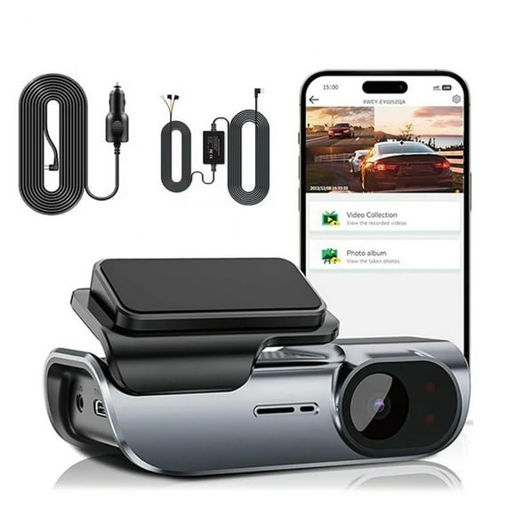 K05 HD 4K 3840 * 2160P Driving Recorder WIFI Camera Car DVR Camera Video Recorder Driving Recorder 24-Hour Monitoring Night Vision Motion Detection