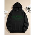 thumbnail image 3 of Men's Pocket Graphic Hooded Pullover, Dilipania Los Gees Pilpezr Logo, Sizes S-2XL, 3 of 9