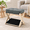 Velvet, variant on Adjustable Foot Rest Under Desk At Work 16.6" Wide Wooden Footstool With 3 Height Options Cushion Non-slip Eva Stepping Surface &