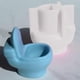 thumbnail image 4 of Toilet Shaped Candle Molds 3D DIY Silicone Gypsum Ornament Mold Scented Candle Resin Mold Succulent Flower Pot Mold, 4 of 4