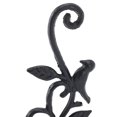 thumbnail image 4 of Hanging Plant Bracket Black Metal Outdoor Hanging Brackets Wall Hook for Bird Feeders Wind Chimes Potted Plants, 4 of 5