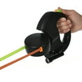 thumbnail image 1 of Reflective 3m Retractable Dual Pet Leash Lead for Small Dogs Swivel No Double Dog Walking Leash with Lights, 1 of 7