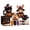 A, variant on Halloween DIY Felt Sewing Kit Cute Animal Plush Patchwork Craft Set Beginner Friendly Handmade Doll Making Kit Gift for Holiday Party Table Shelf Craft Lover