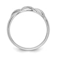 thumbnail image 2 of Solid 14K White Gold Engagement Complete Diamond Trio Men's Wedding Band Ring Size 9 (.12 cttw.), 2 of 7