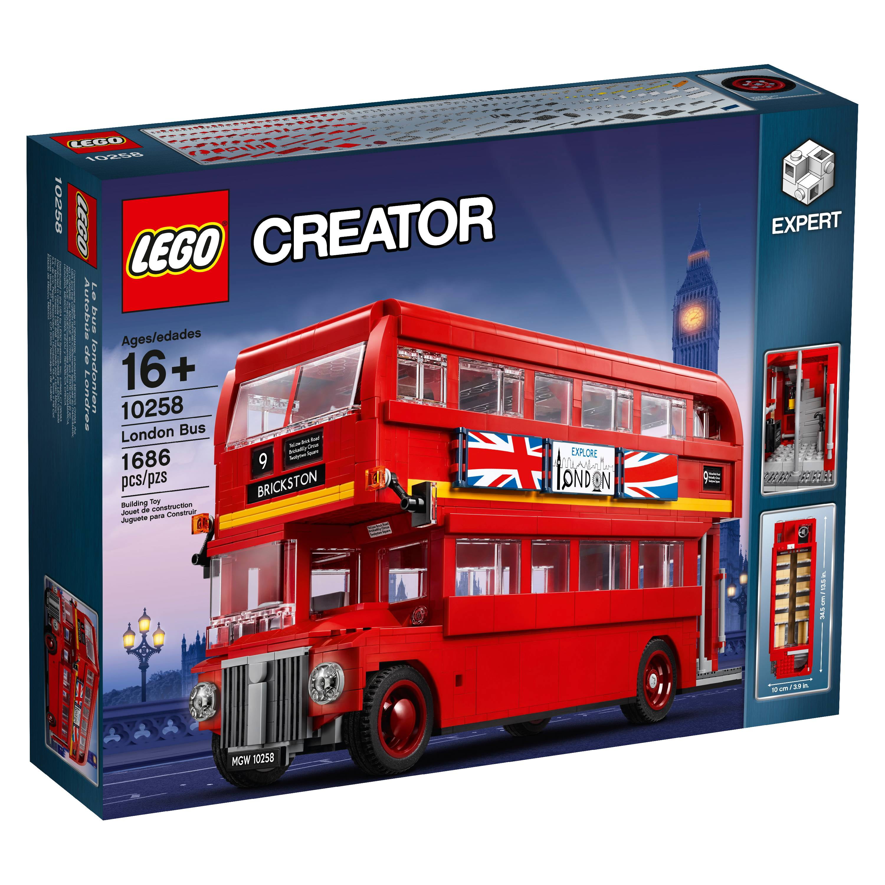 LEGO Bus 10258 Building Set (1686 Pieces) - Walmart.com