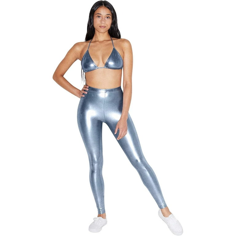 American apparel metallic clearance leggings