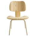 thumbnail image 3 of Modway Fathom 18.5" Modern Style Wood Dining Side Chair in Natural Finish, 3 of 9