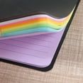 thumbnail image 6 of Kaireo Thickened Rainbow Colored Wirebound Notebook,College Ruled Lined Paper with Perforated Sheets,100-Sheet Memo Book with Poly Cover for Journaling and Note Taking, 6 of 8