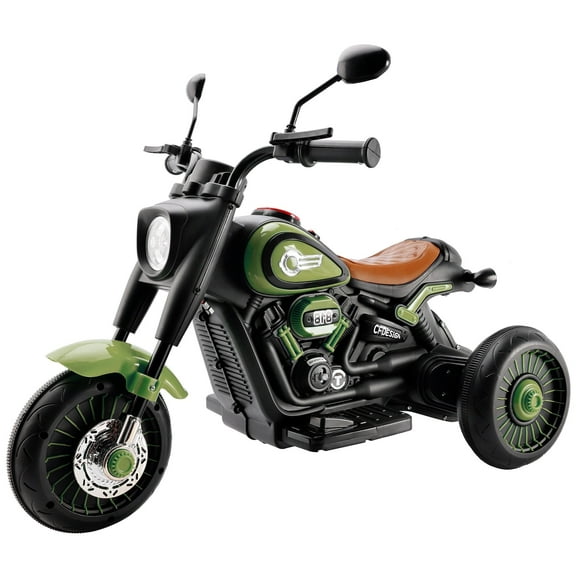 Bruce&Shark Toddler Motorcycle, 6V Battery Powered Electric Motorcycle with Headlights & Music, Kids Motorcycle Ride on Toy for Toddlers Boys 18 Months