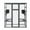 Gray, variant on Pefilos 70" Outdoor Cat House for Large Cats, Enclosure Wood Cat Cage with Platforms and Small House, Kitty Catio Condo Playpen, Gray