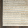 thumbnail image 4 of Inspire Me! Home Décor Brushstrokes Striped Beige Silver 7'10" x 9'10" Area Rug (8x10), 4 of 8