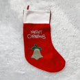 thumbnail image 2 of Juego de medias navideñas, medias navideñas de 3 piezas con adornos colgantes de árbol de Navidad en 3D, 2 of 5