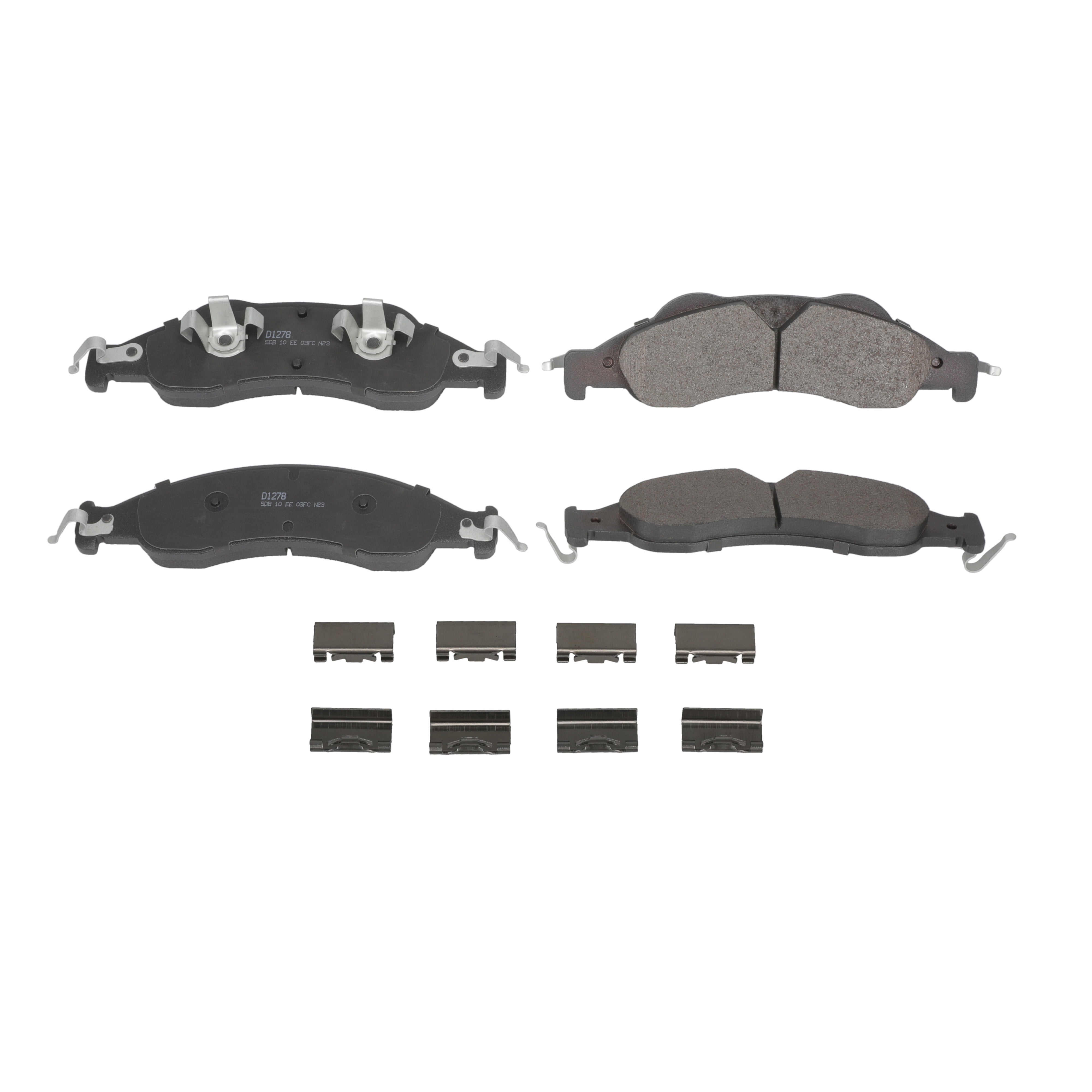 Winstop Brake Pad Set, Front WS.1278.0.M, Ford Expedition 2009-2007