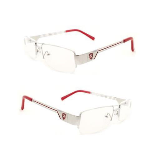 New Metal Fashion Retro Unisex Mens Womens Clear Lens Nerd Geek Glasses Eyewear 