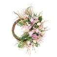 thumbnail image 3 of destyer Easter Wreath Garland Colored Eggs Indoor Outdoor Spring Wreath Circle, 3 of 9