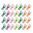 thumbnail image 1 of 70 pinzas metálicas multiusos para ropa, fijas, resistentes al viento, coloridas (10 unidades por paquete, color aleatorio), 1 of 6