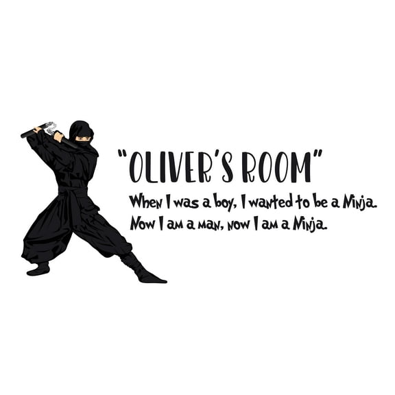 ANIME - Multicolored Art Personalized Name Karate Martial Arts Gym Nunchucks Decal Anime Art Design Vinyl Adhesive Wall Decal Sticker - Funny Quotes Wall Lettering Art Decoration 10" x 5"