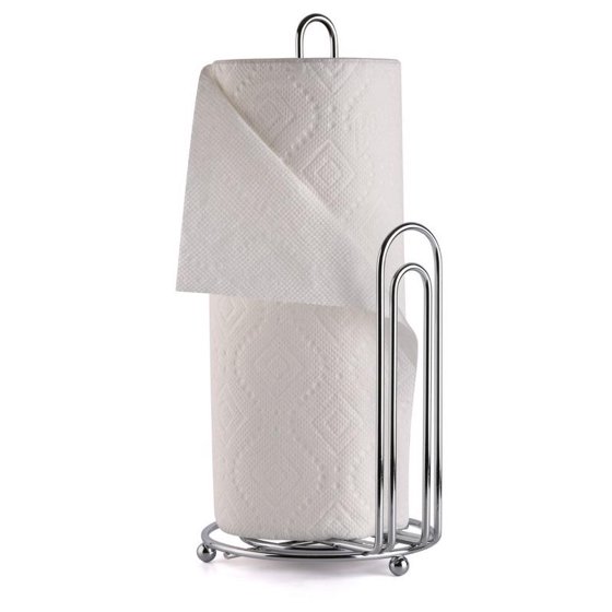 Greenco Chrome Paper Towel Holder, 6" W x 13" H x 5.75" D