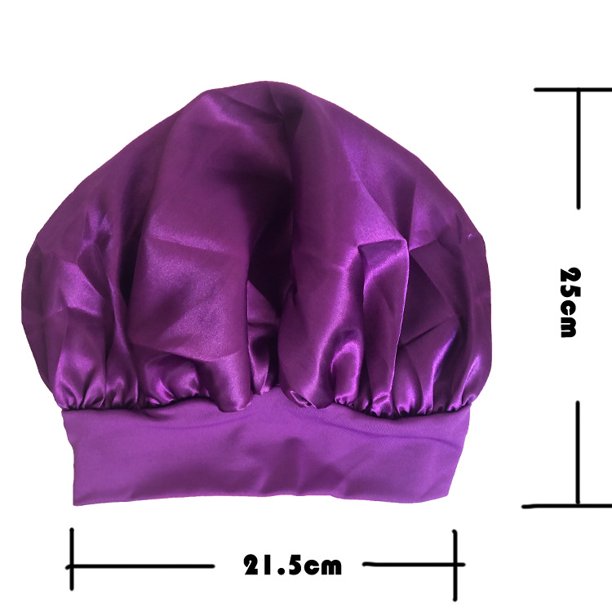 Gorro De Satén Liso Ajustable Para Mujer, Gorro De... - Grandado