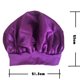 thumbnail image 3 of Gorro de quimioterapia para mujer con ala ancha y costuras de tela muy elástica, gorro de ducha para el cuidado del cabello, gorro para la cabeza con protección para las orejas, gorro para dormir,, 3 of 6