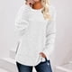 thumbnail image 1 of HongQid Long Sleeve Shirts for Women Tunic Trendy Casual Round Neck Tops Lightweight Sweaters, 1 of 7