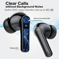 thumbnail image 2 of Wireless Ear Buds 48H Playtime Bluetooth Ear Buds Stereo Bluetooth Headphones LED Display IPX7 Waterproof in-Ear Earphones with Mic for TV Smart Phone Laptop Computer Sports, 2 of 7