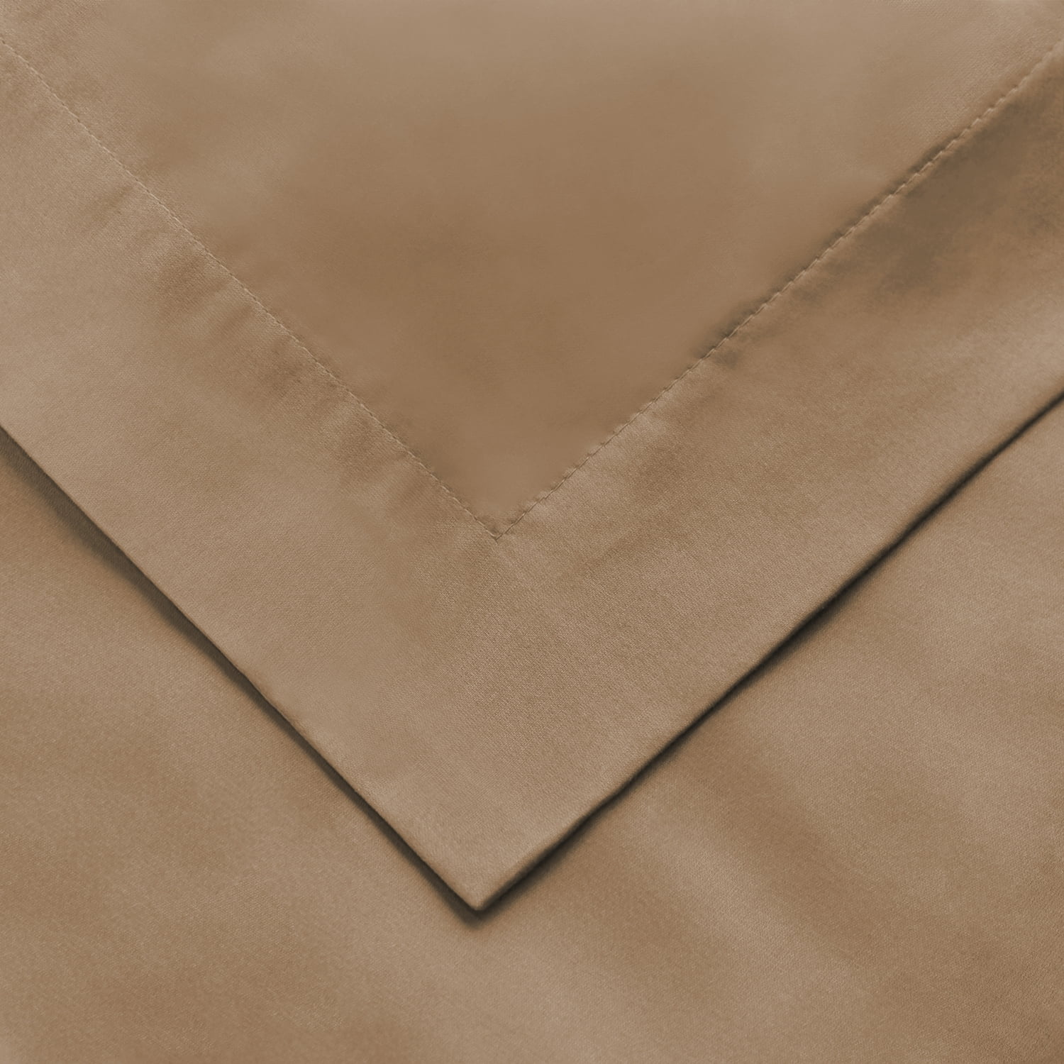 Superior Egyptian Cotton Duvet Cover Set, Full/ Queen, Taupe