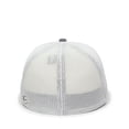 thumbnail image 2 of OC Sports OC12M Phenom Performance Twill Front Panel Cap -Heathered Graphite White, 2 of 8