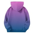 thumbnail image 5 of BFHHYA Tween Girls' Gradient Color Hoodie Kids Raglan Sleeve Casual Loose Sweatshirt Long Sleeve Pullover with Pockets (5-15 Years), 5 of 5