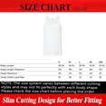 thumbnail image 2 of American Apparel Fine Underwear Jersey Tank Tops, White Sleeveless Shirt, Pack of 6, S, 2 of 5