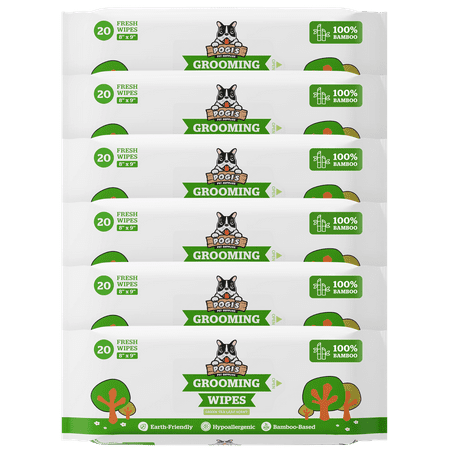 UPC: 0700381587519 | Pogi s Pet Supplies Hypoallergenic Pet Grooming Wipes for Dogs & Cats  120-Count