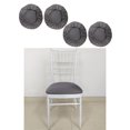 thumbnail image 1 of 4x 1 Uds. Cojín Elástico Comedor, Funda para Asiento, Antiincrustante, Lavable a , la adaptaciónción de 20 Pulgadas Máx. Yotijar Funda de silla de comedor, 1 of 7