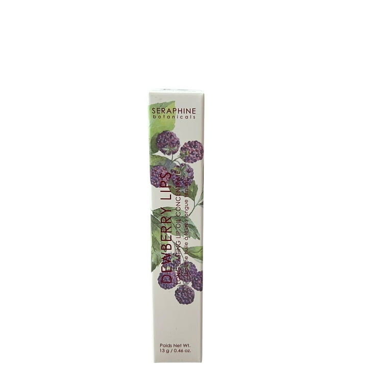 Seraphine Botanicals Dewberry Lip Long Lasting Lip Oil Concentrate