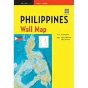 PERIPLUS EDITORS Philippines wall map second edition : scale: 1:1,750,000; unfolds to 40 x 27.5 inches (101.5 x 70 cm: 9780794607869