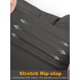 thumbnail image 4 of NAVEKULL Men's Stretch Ripstop Cargo Pants Water-Resistant Lightweight Flex EDC Hiking Work Pants with 11 Pockets, 4 of 7
