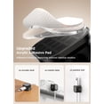 thumbnail image 5 of Desktop Cable Organizer,Magnetic Cable Organizer, Adhesive Desk Cord Holder, Black, 6 Pack, 5 of 10