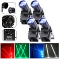 thumbnail image 1 of U'King 30W RGBW LED Beam Spotlight DMX Stage Light Party Wedding 4 Pcs, 1 of 6