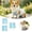 Blue, variant on Breathable Ice Silk Cooling Vest with Moisture Wicking Mesh for Small Medium Large Dogs Summer Heat Relief Outdoor Walking (Blue-38cm)