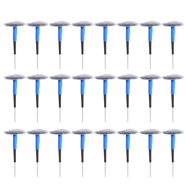 Noref Plug Patch Gum,24 pcs Car Motorcycle Universal Tubeless Tire Puncture Repair Mushroom Plug Patch Gum,Plug Patch