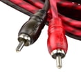 thumbnail image 3 of DS18 2 Pack 3 Ft 2 Channel Twisted Premium Audio Interconnect RCA Cable Pack, 3 of 3